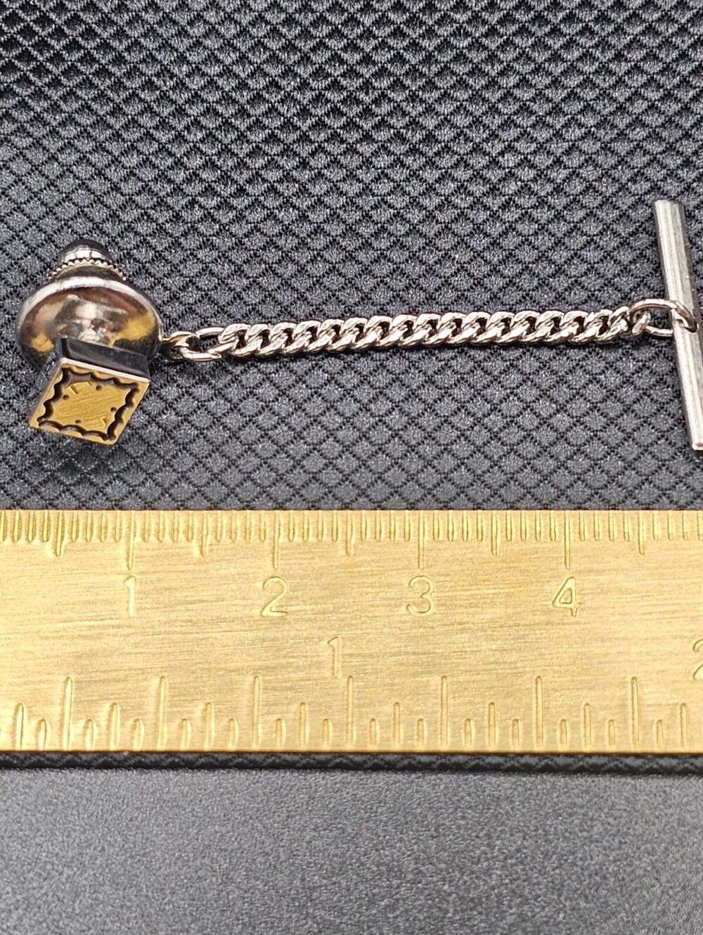 Beer Mug Tie Tack with Chain